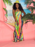 Ariel Maxi Dress (Multicolor)