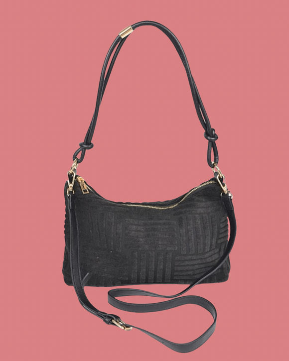 Kaylin Shoulder Handbag (Black)