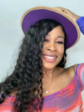 Fedora Hat  - (Camel / Purple)