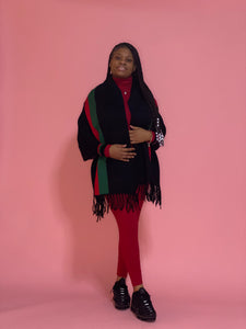 Elvire Poncho (Black)