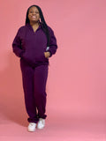 Grace Sweatsuit Jogger Set (Red)