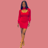 Ruby Red Dress