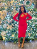 Omaira Red Dress