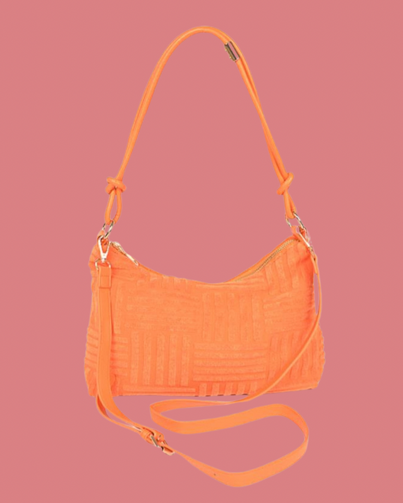 Kaylin Shoulder Handbag (Orange)