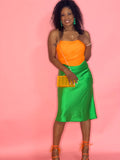 Nisha Evening Handbag (Orange)