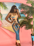 Tyra Slip Maxi Dress (Blue Multi)