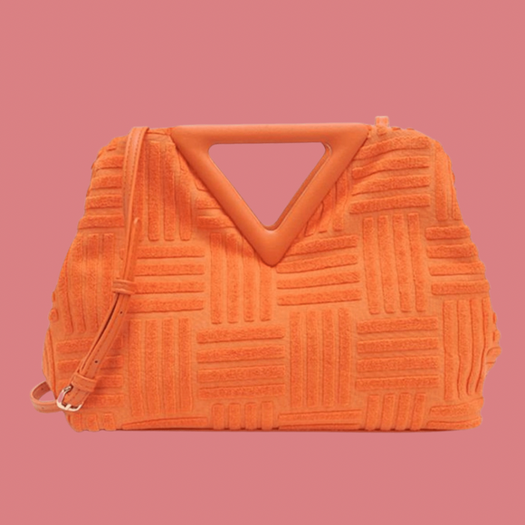 Natasha Crossbody Handbag (Tangerine / Orange)
