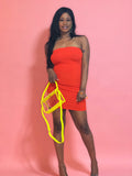 Judy Crossbody Purse (Neon Yellow)