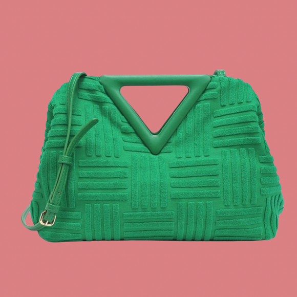 Natasha Crossbody Handbag (Kelly Green)