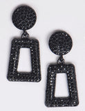Vevila Dangle Earring (Black)