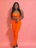 Macei Pants Set (Orange)