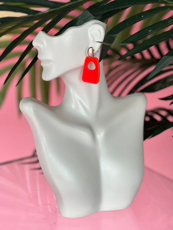 Sade Earrings (Orange)