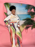 Pearl Pant Set - CURVY - (Cream)