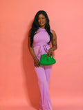 Sharon Jumpsuit (Lavender)