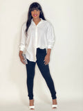 Mira Collar Shirt (White)