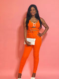 Macei Pants Set (Orange)