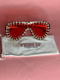 Bessie 1.0 Aviator Sunglasses (Red)