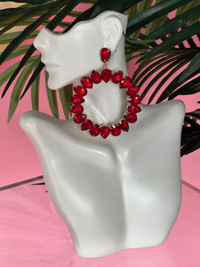 Dancehall Queen Earring (Red)