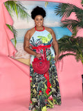 Sandy Tropical Maxi Dress - CURVY