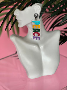PEACE Earrings (Multicolor)