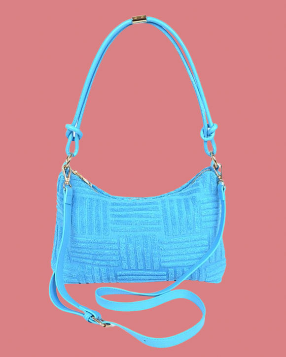 Kaylin Shoulder Handbag (Blue)
